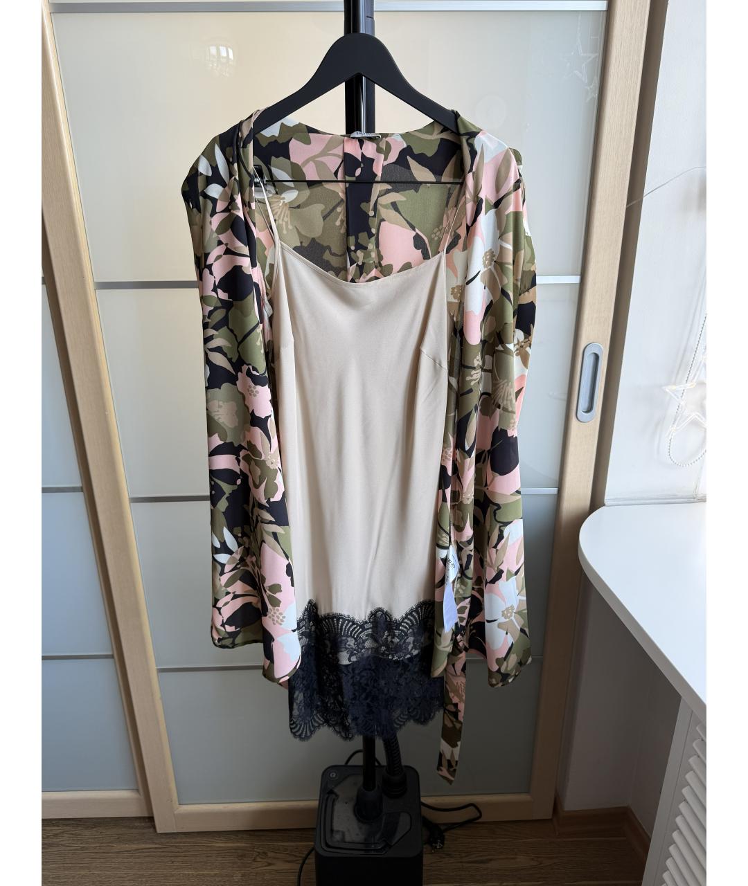 LIU JO Мульти полиэстеровое коктейльное платье, фото 6