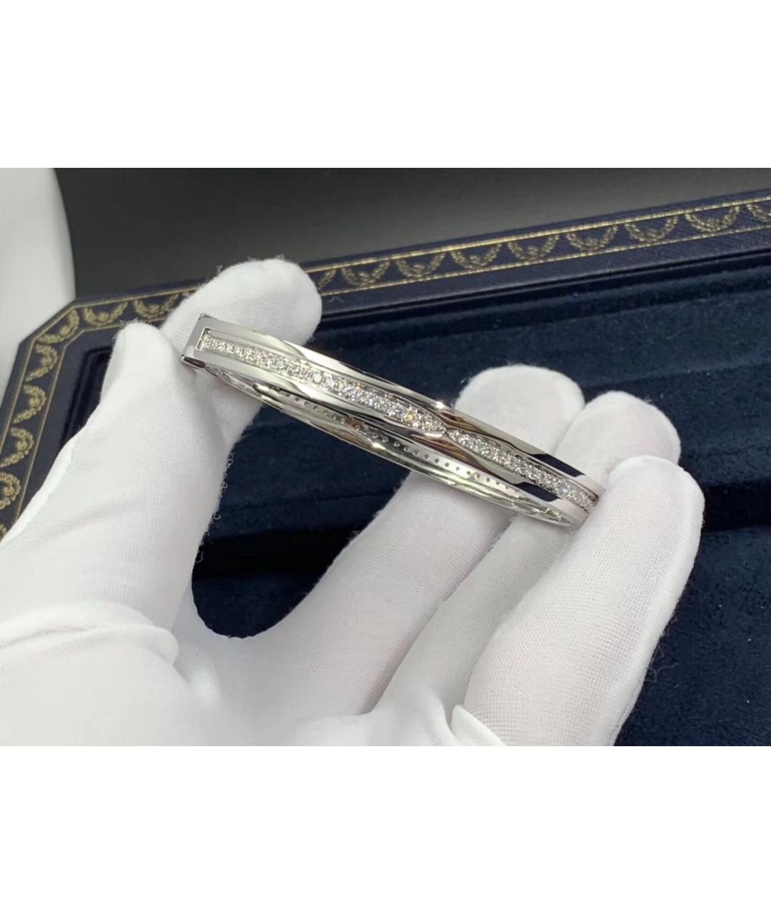 BVLGARI Серебрянный браслет из белого золота, фото 2