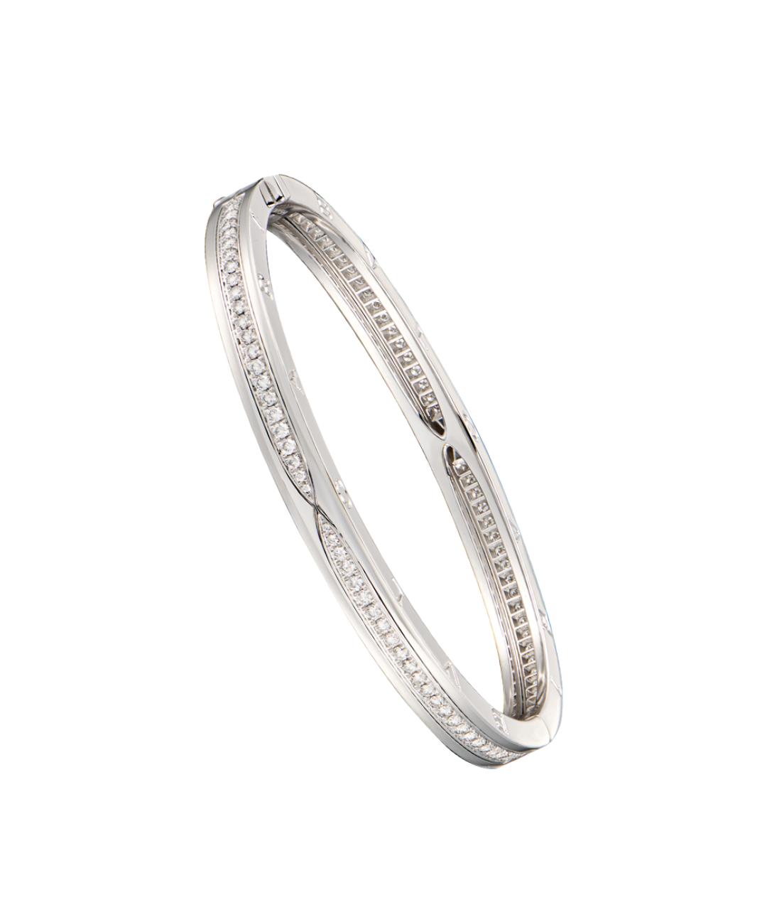 BVLGARI Серебрянный браслет из белого золота, фото 5