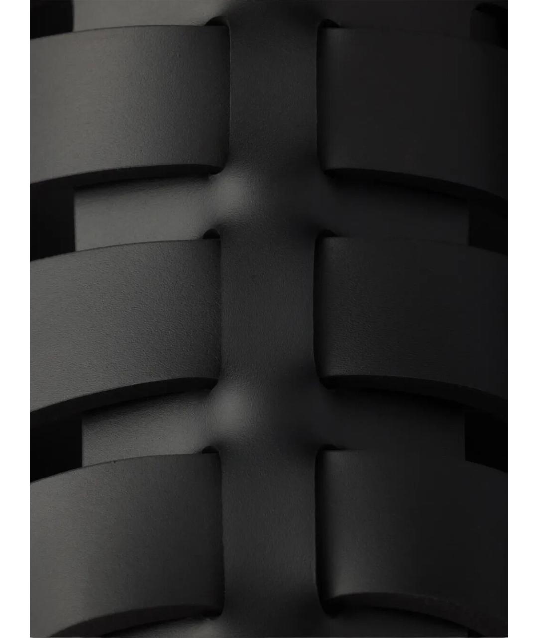 PRADA Черные резиновые сандалии, фото 5