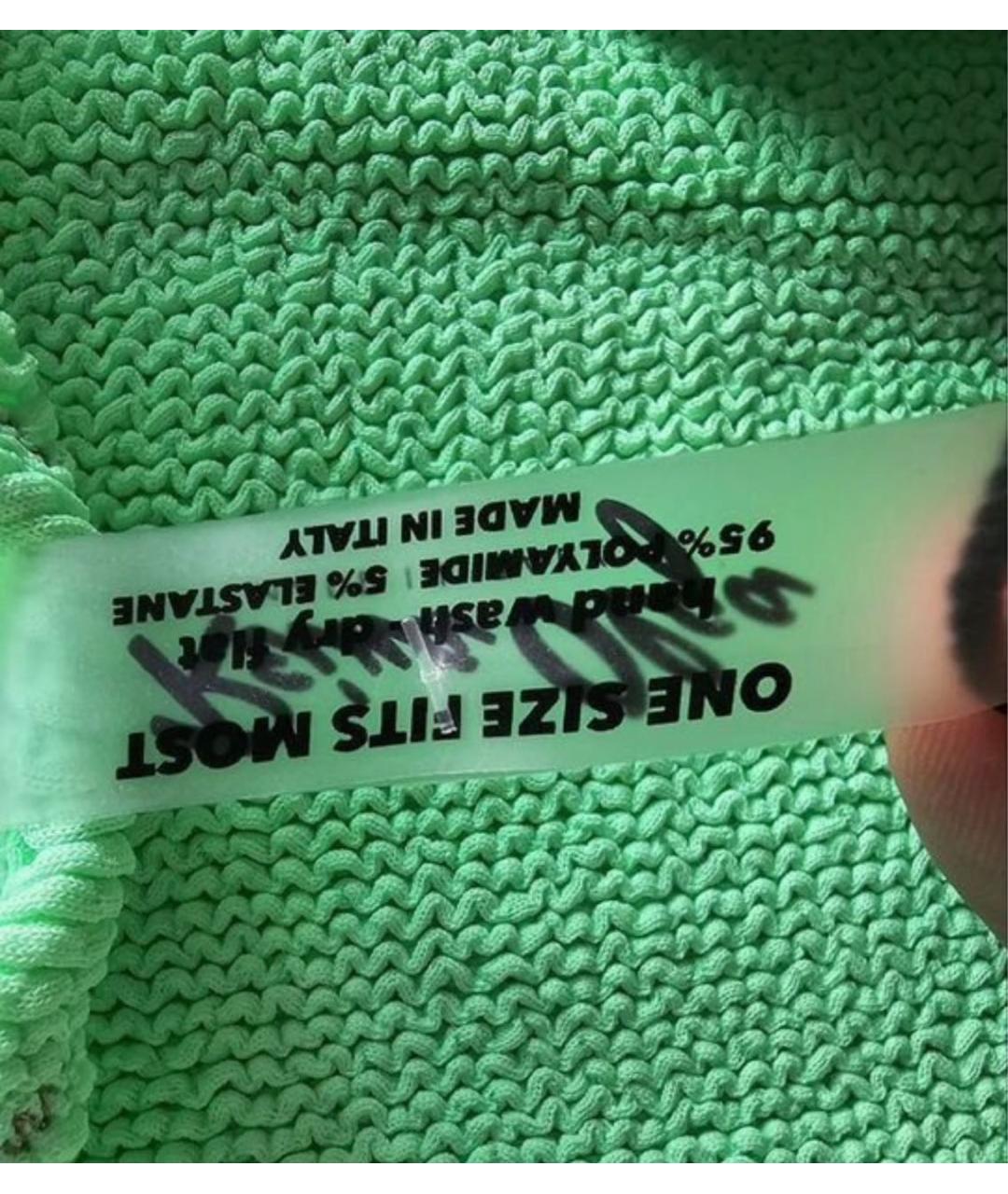 REINA OLGA Салатовый синтетический купальник, фото 4