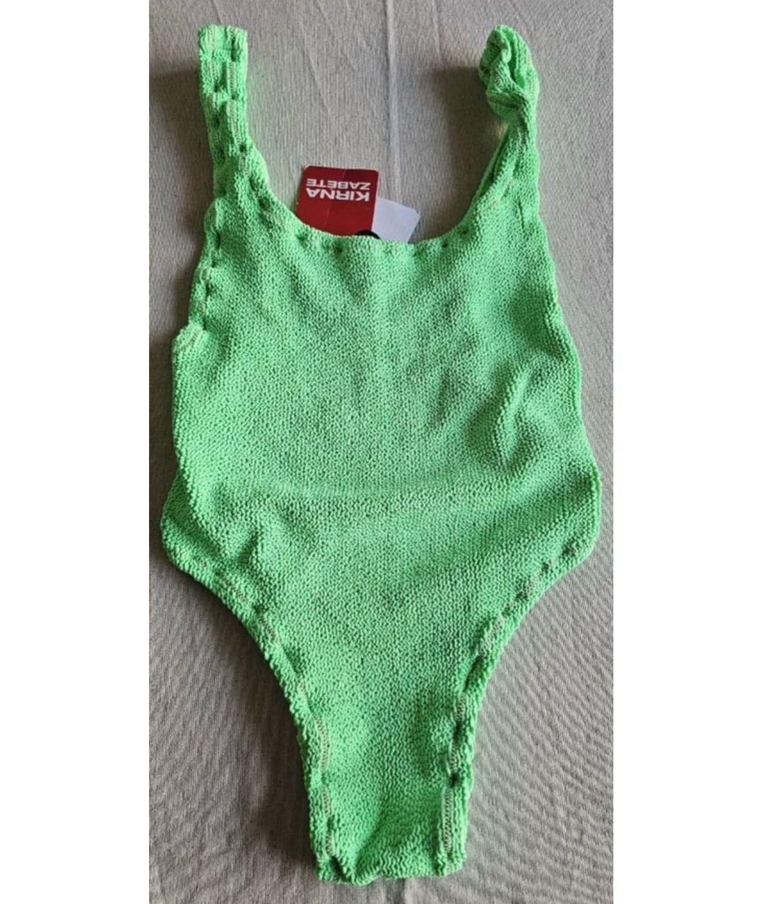 REINA OLGA Салатовый синтетический купальник, фото 2