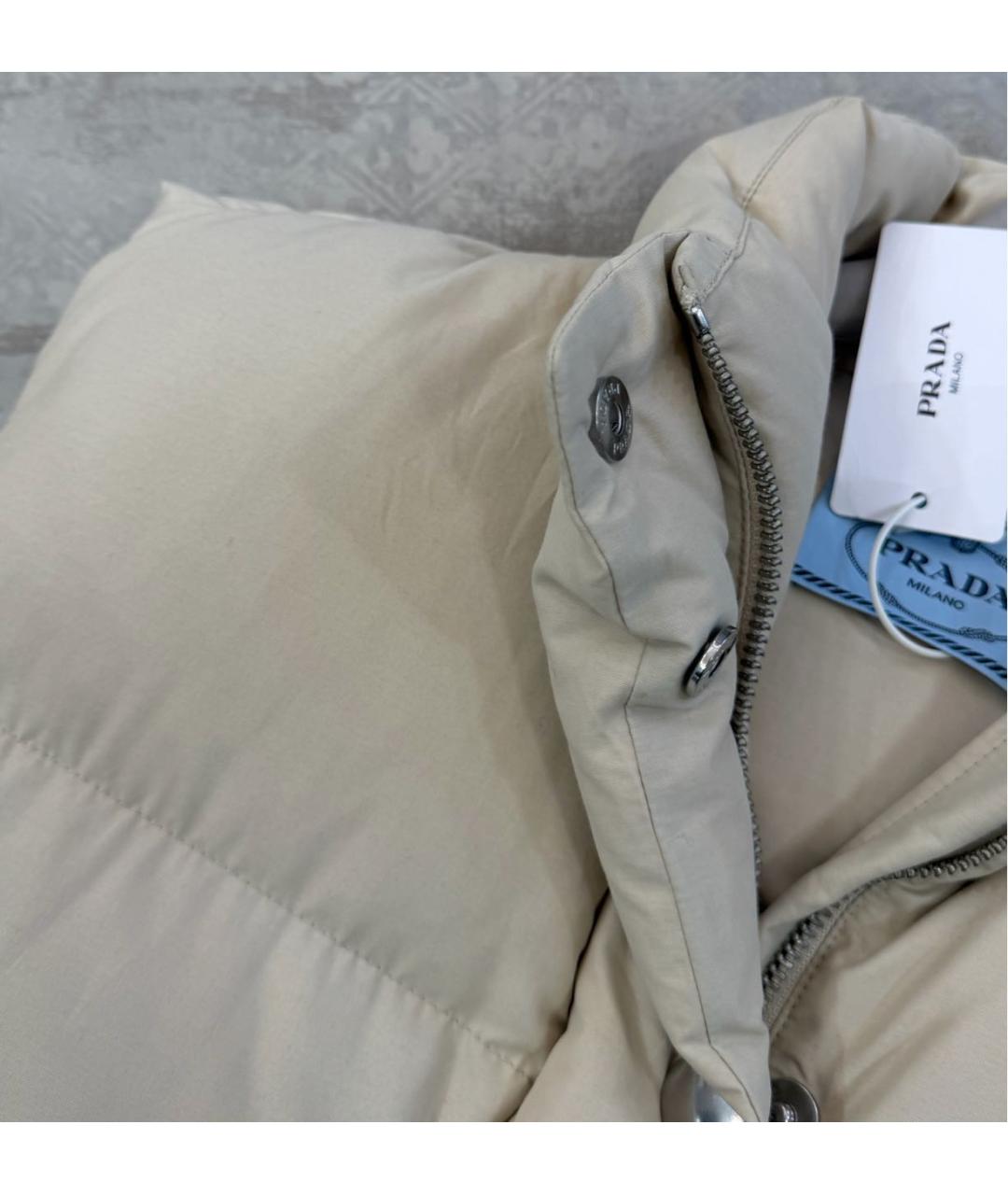 PRADA Бежевый жилет, фото 4