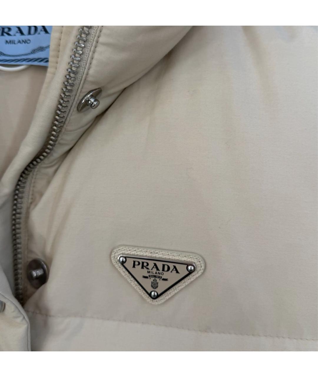 PRADA Бежевый жилет, фото 3