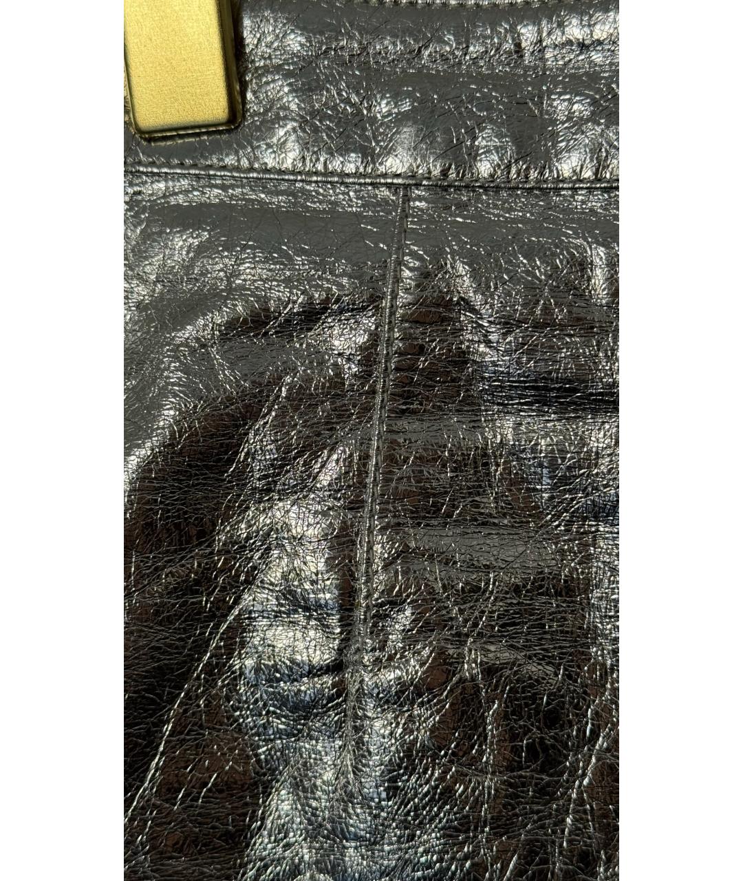 PROENZA SCHOULER Серебряная юбка мини, фото 6