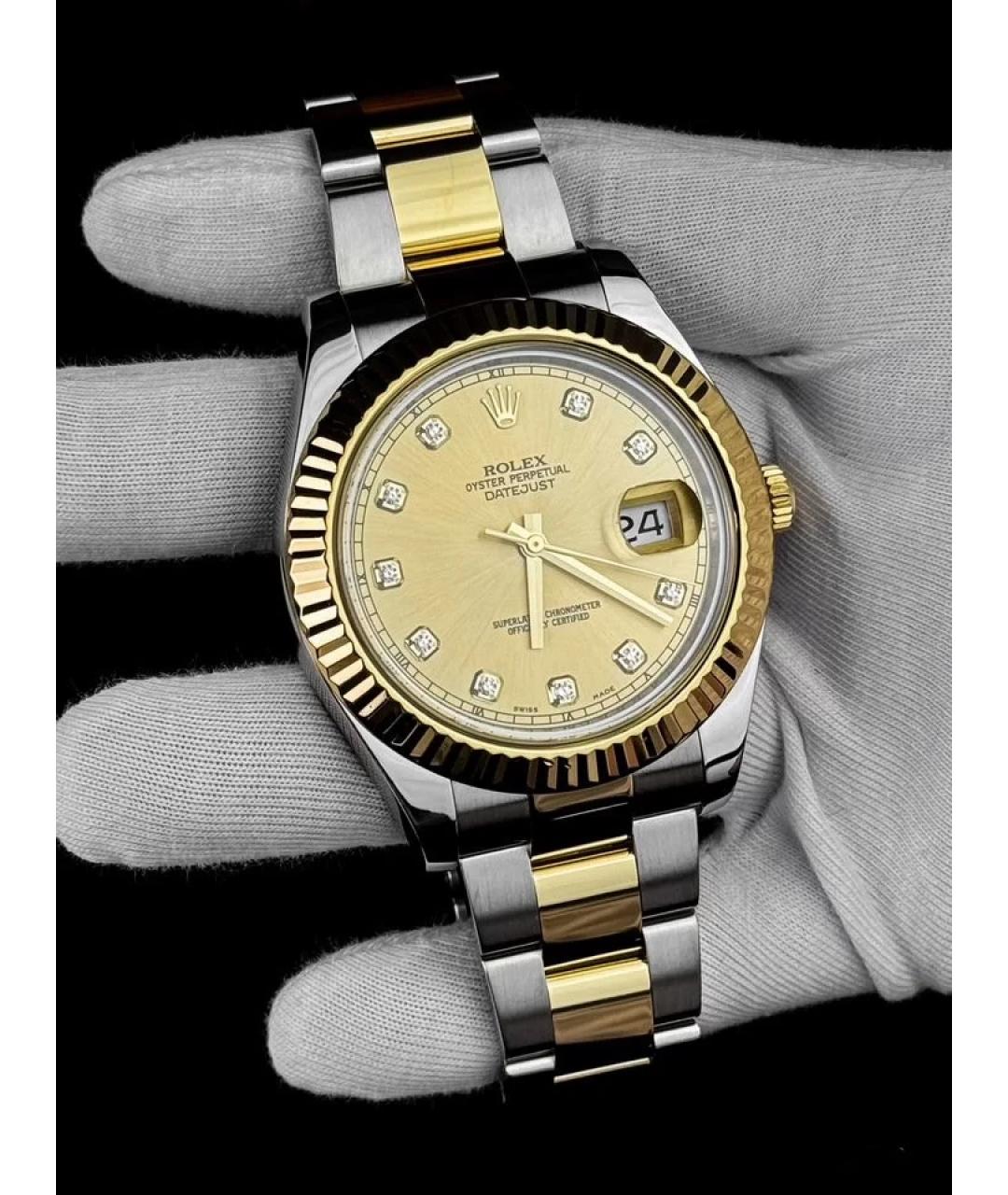 ROLEX Золотые часы из желтого золота, фото 2