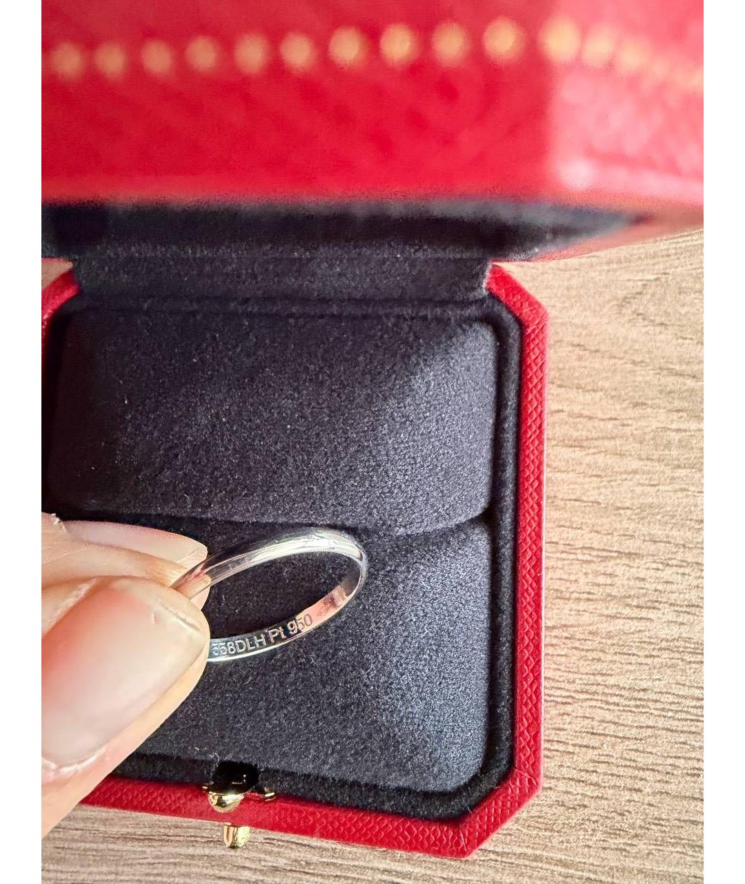 CARTIER Платиновое кольцо, фото 3