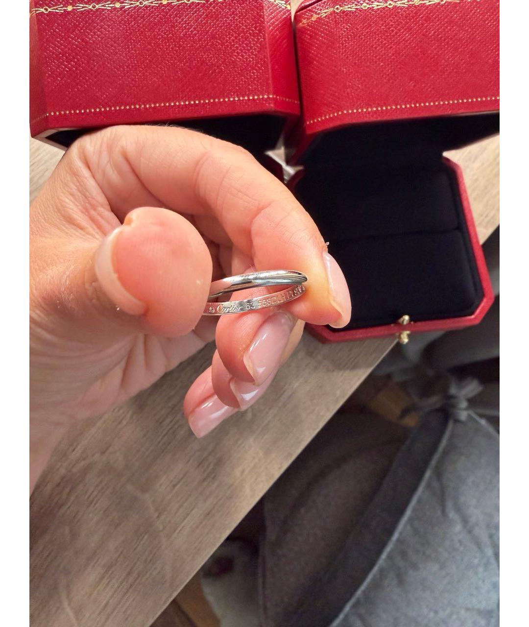 CARTIER Платиновое кольцо, фото 2