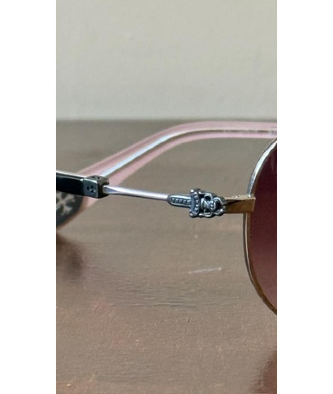 CHROME HEARTS Розовые солнцезащитные очки, фото 4
