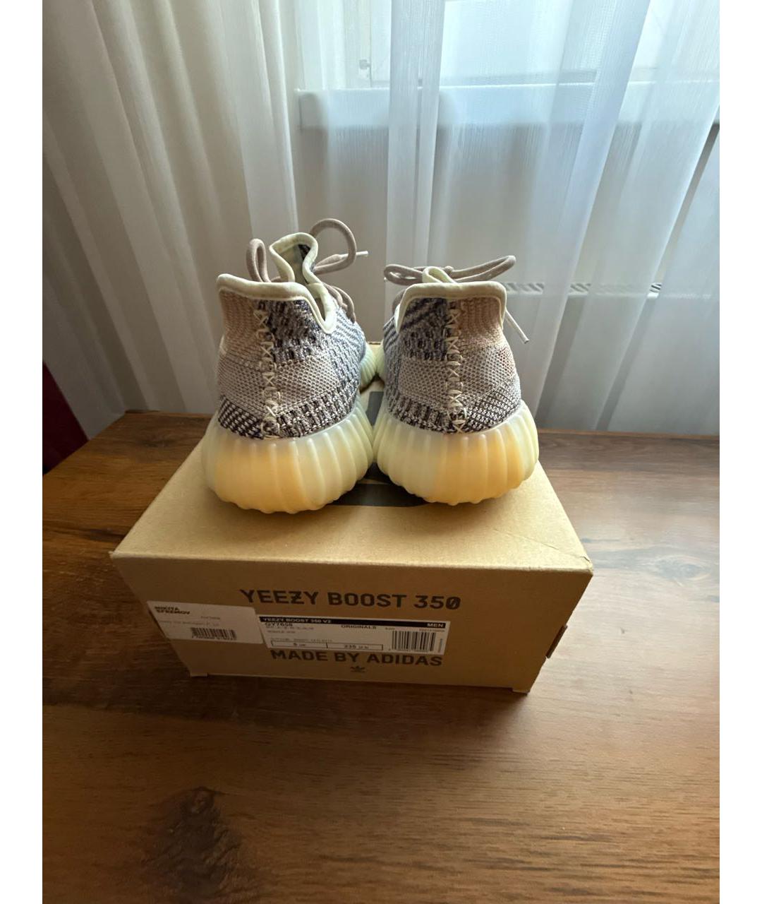 ADIDAS YEEZY Серые кроссовки, фото 4