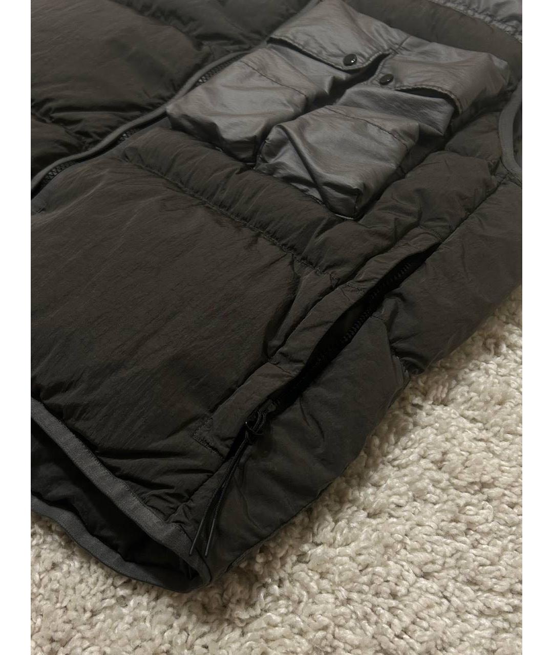 CP COMPANY Хаки полиамидовый жилет, фото 4