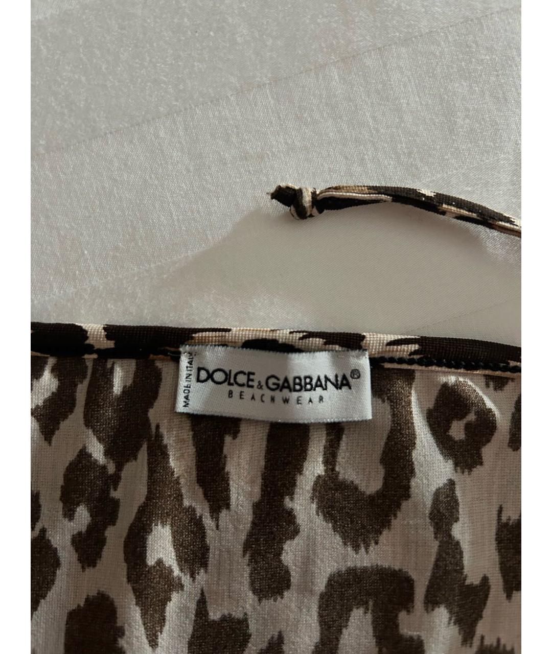 DOLCE&GABBANA Хлопко-эластановая майка, фото 3