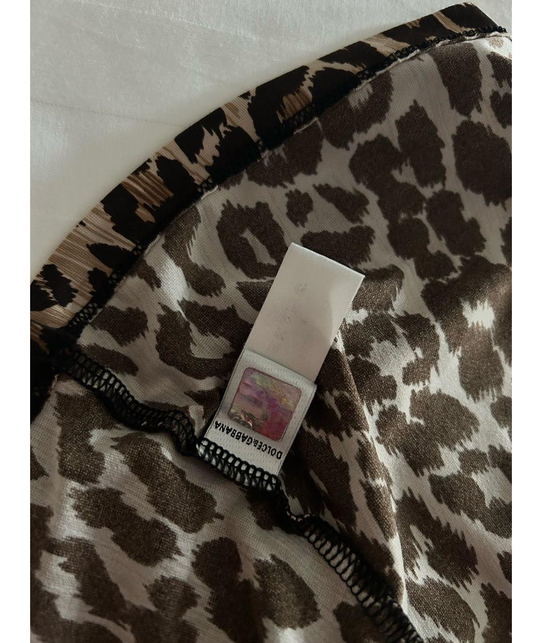 DOLCE&GABBANA Хлопко-эластановая майка, фото 4