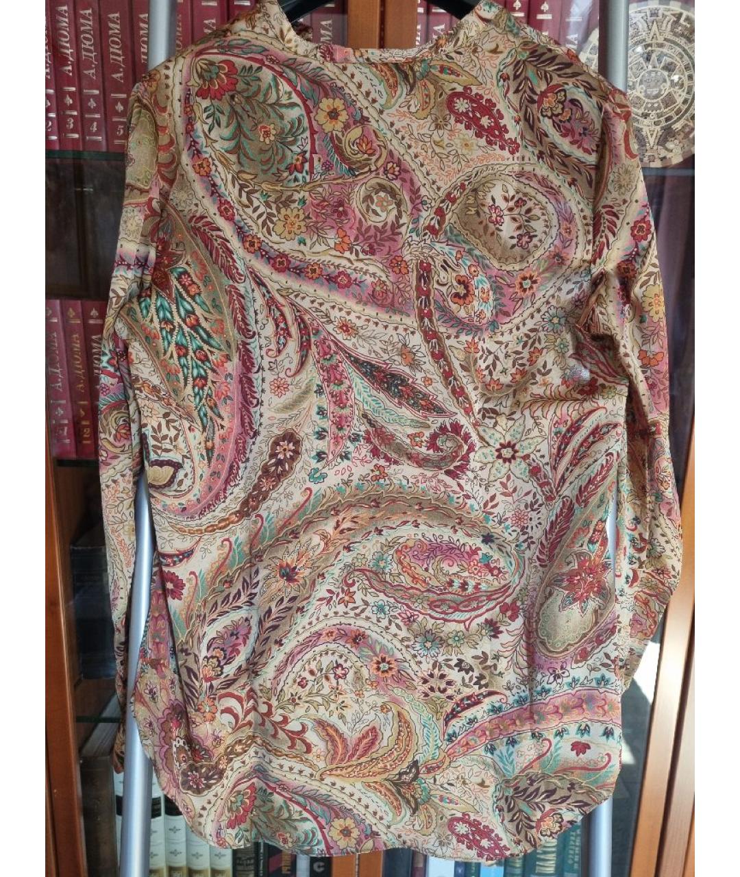 RALPH LAUREN Мульти полиэстеровая блузы, фото 2