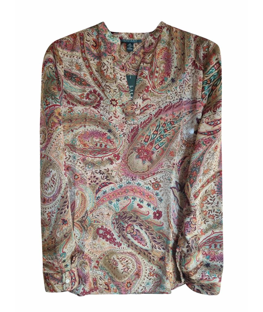 RALPH LAUREN Мульти полиэстеровая блузы, фото 1