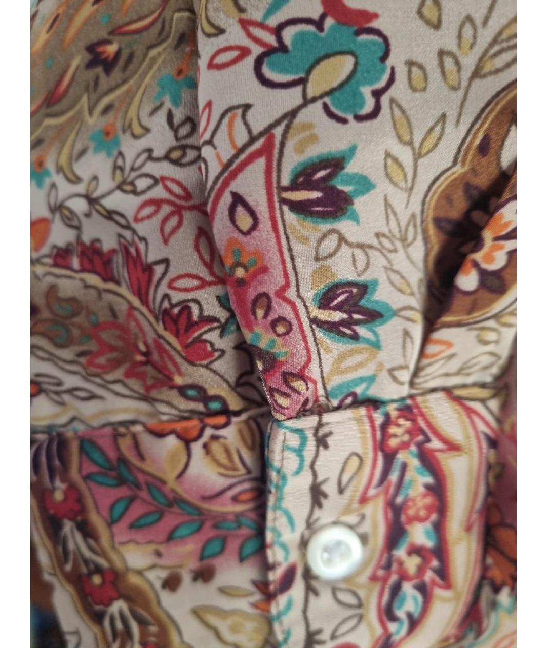 RALPH LAUREN Мульти полиэстеровая блузы, фото 4