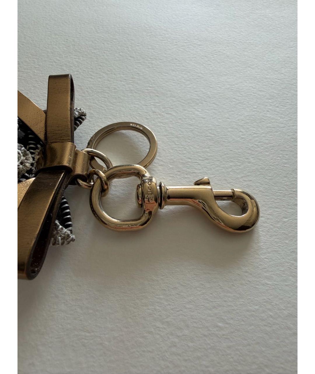 GUCCI Бежевый брелок, фото 4