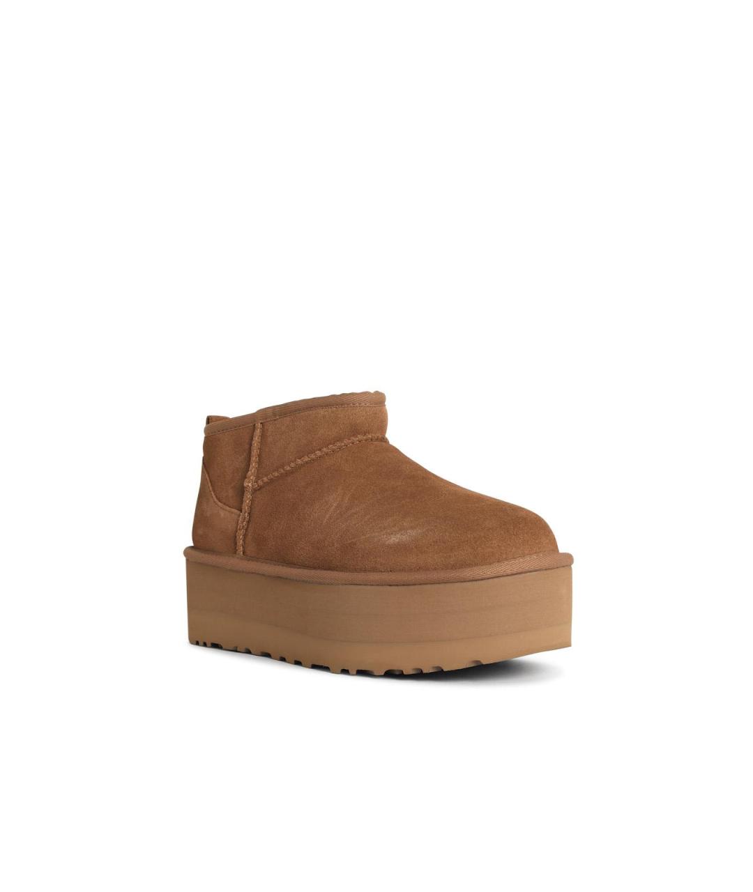 UGG AUSTRALIA Бежевые замшевые ботинки, фото 2