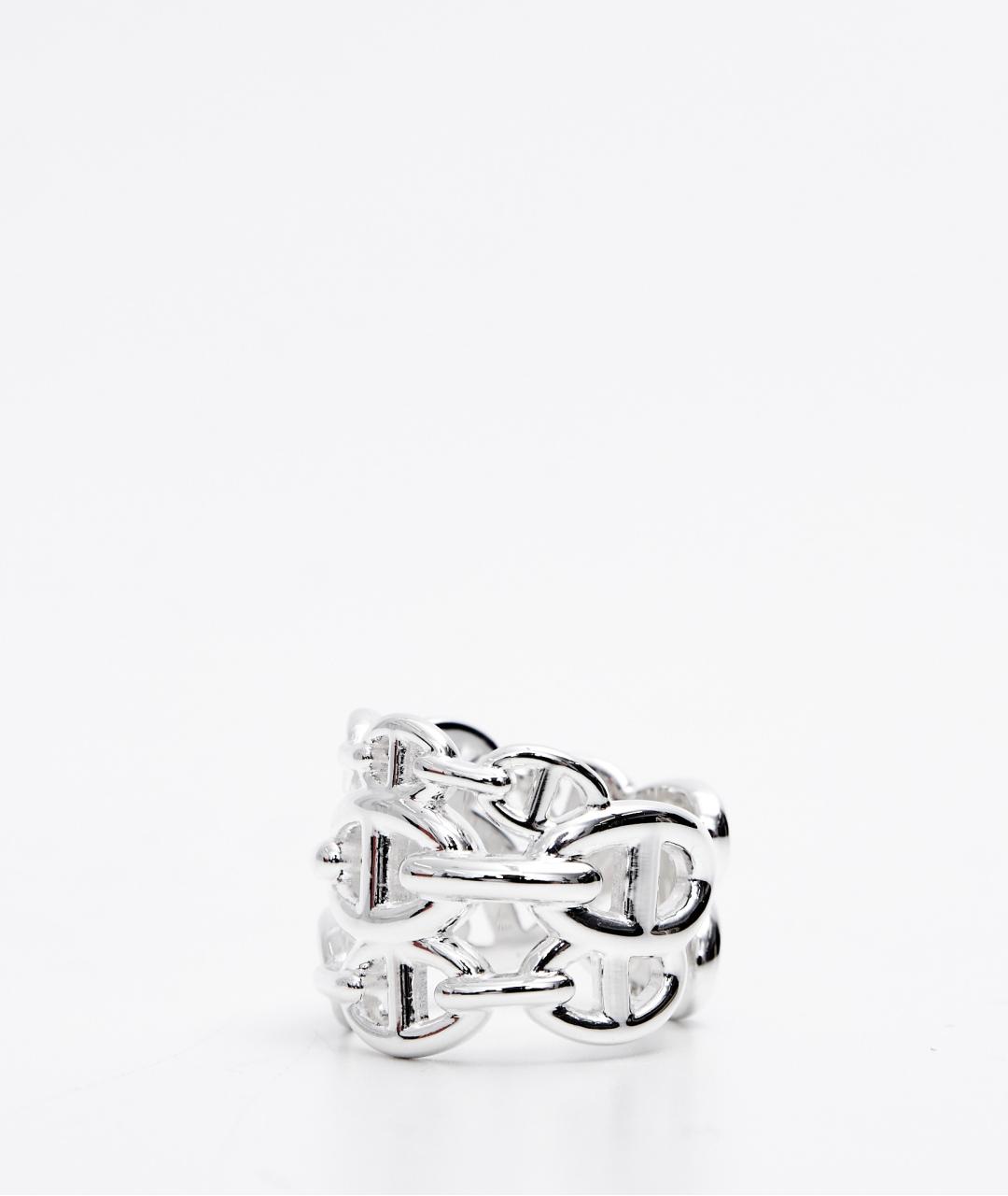 HERMES Серебряное серебряное кольцо, фото 2