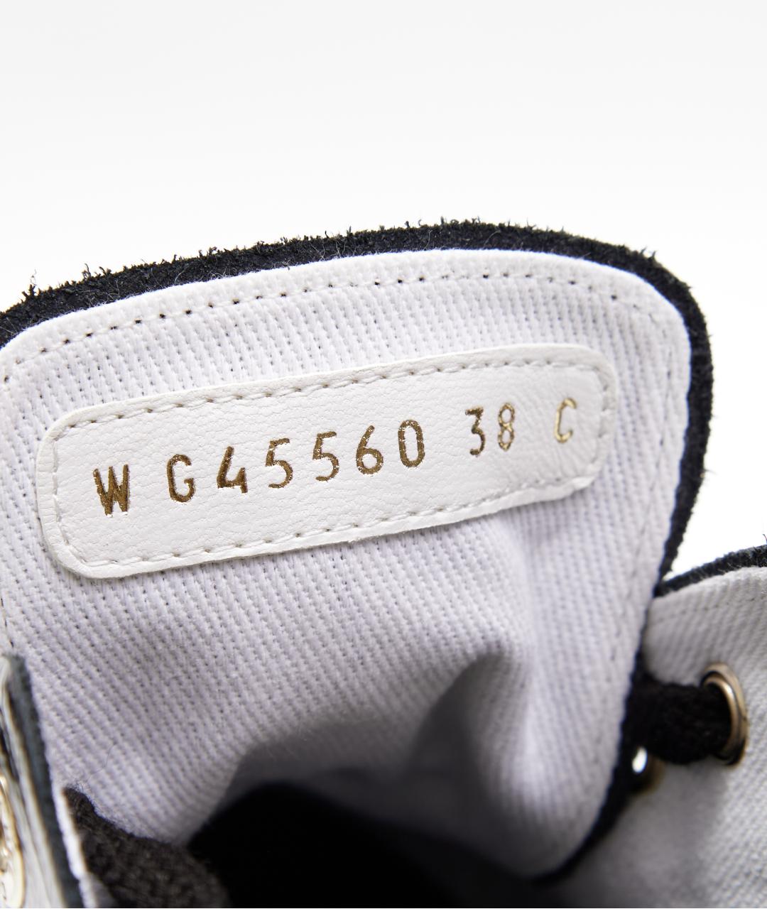 CHANEL Черные кожаные кеды, фото 7