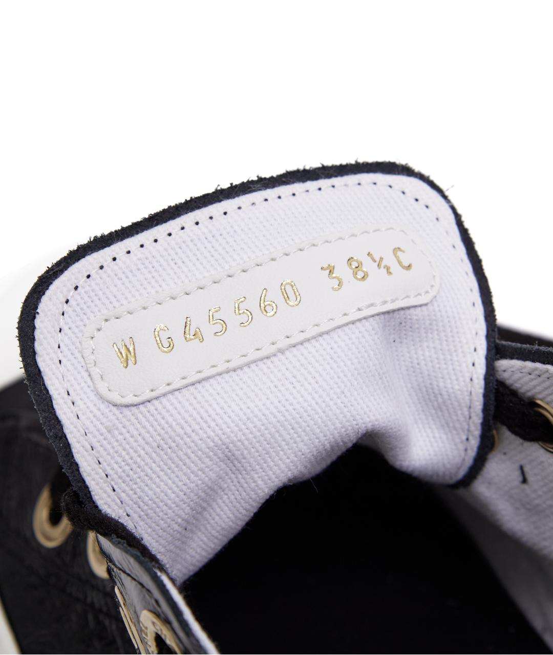 CHANEL Черные кожаные кеды, фото 8