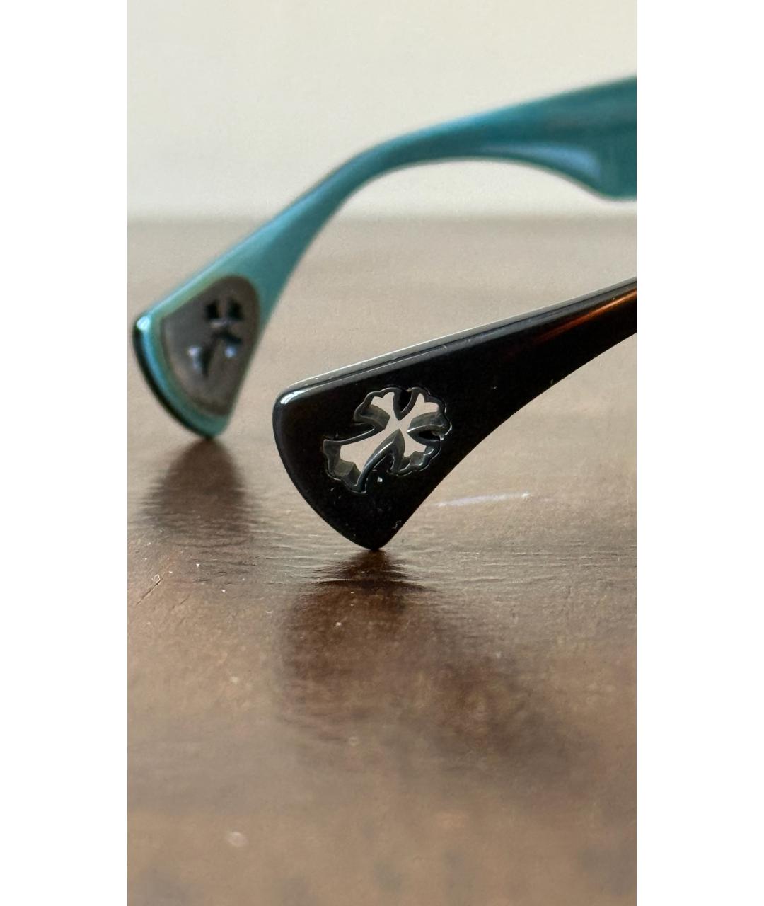 CHROME HEARTS Черные пластиковые солнцезащитные очки, фото 3