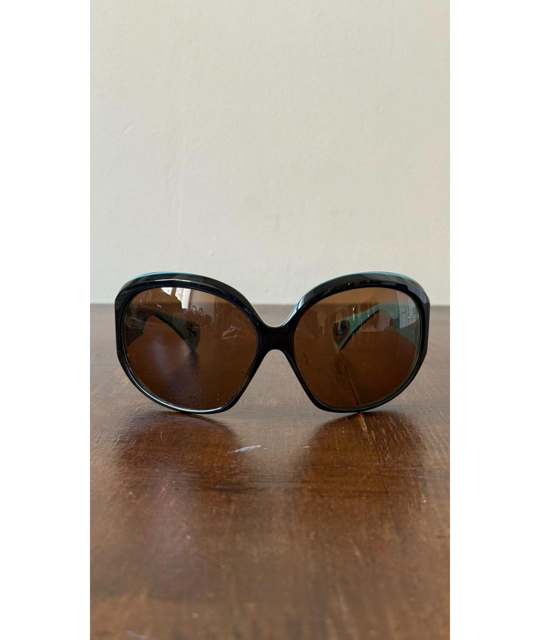 CHROME HEARTS Черные пластиковые солнцезащитные очки, фото 6