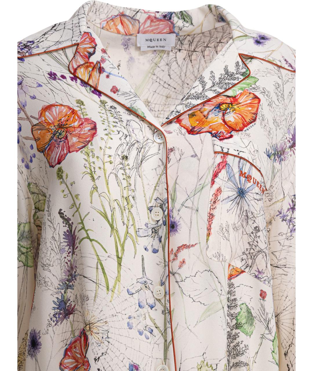 ALEXANDER MCQUEEN Мульти рубашка, фото 3