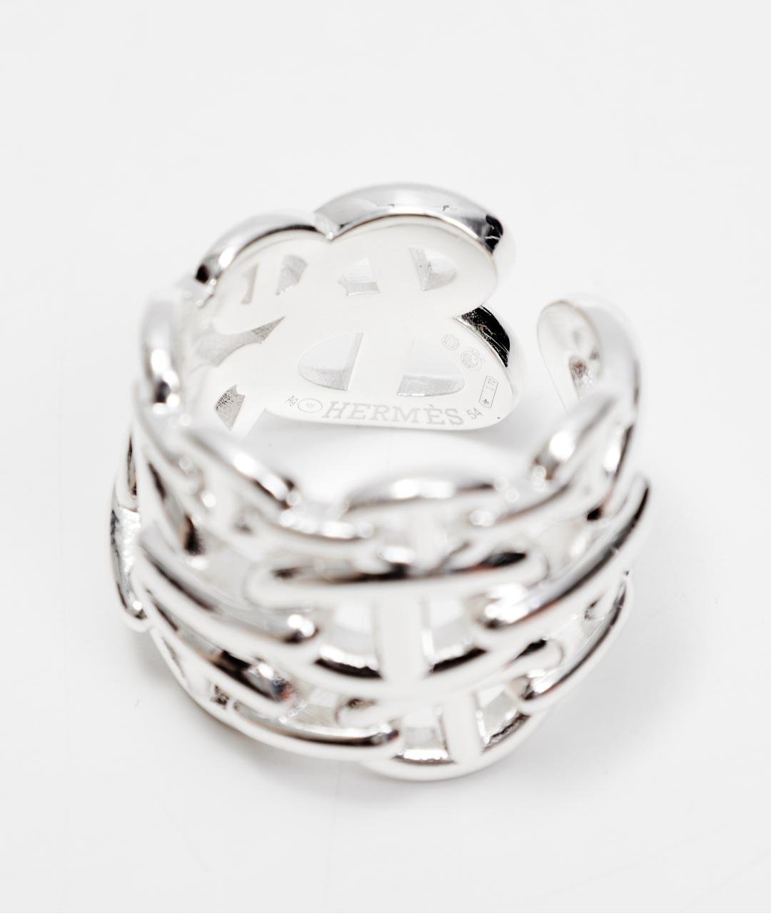 HERMES Серебряное серебряное кольцо, фото 5
