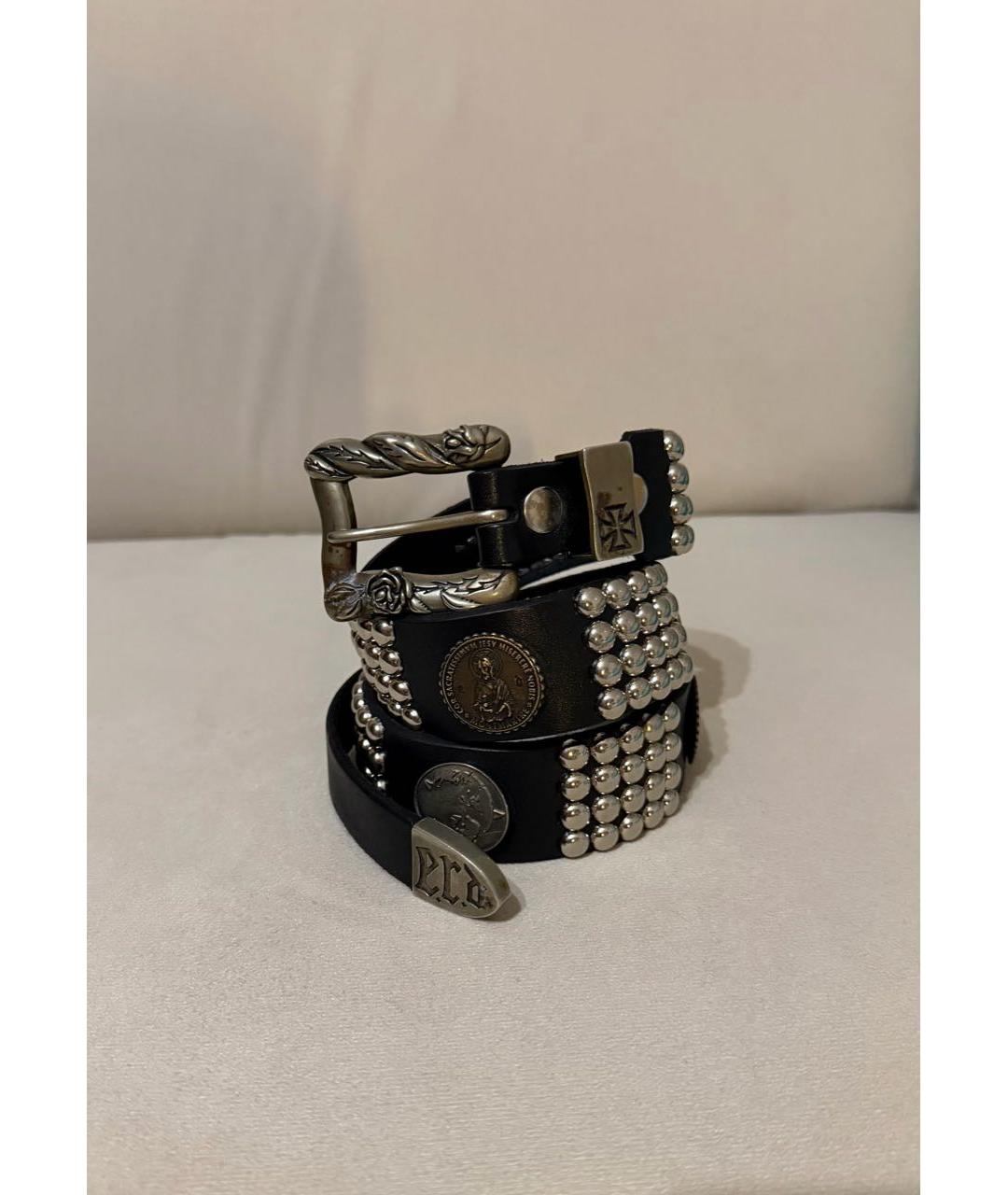 Enfants Riches Déprimés Черный кожаный ремень, фото 7