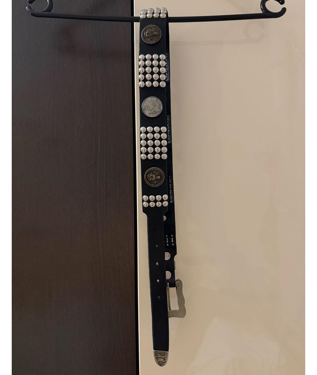 Enfants Riches Déprimés Черный кожаный ремень, фото 3