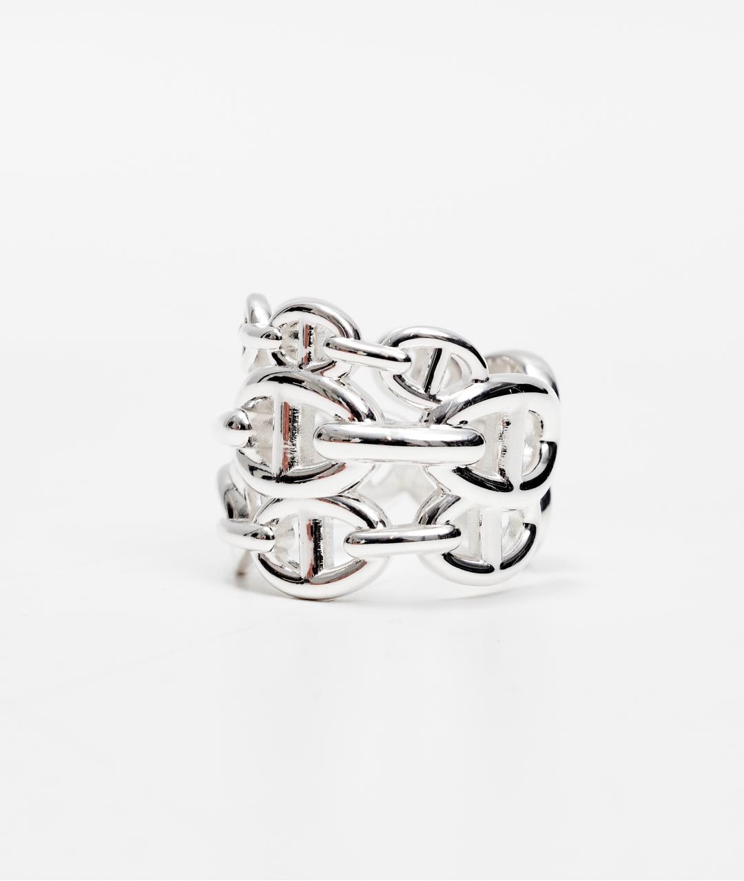 HERMES Серебряное серебряное кольцо, фото 2