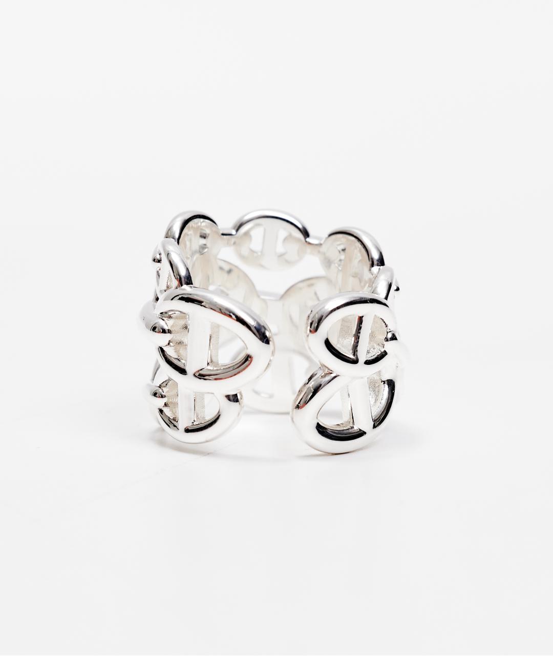 HERMES Серебряное серебряное кольцо, фото 3