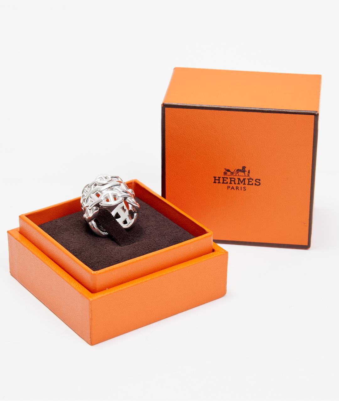 HERMES Серебряное серебряное кольцо, фото 5