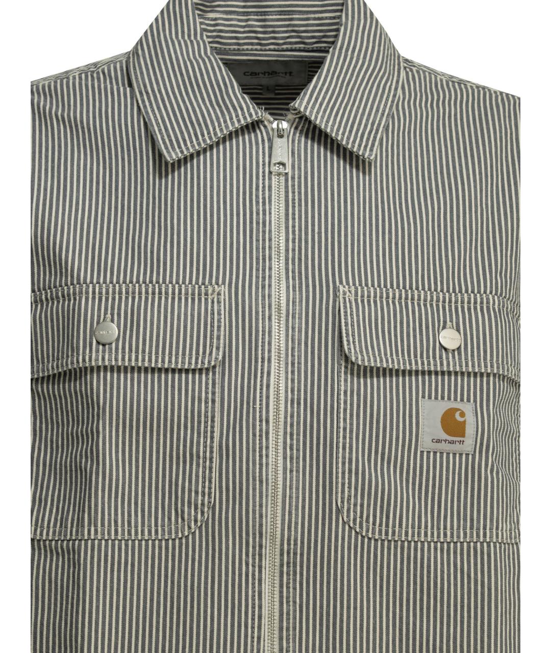 CARHARTT WIP Серая хлопковая куртка, фото 3