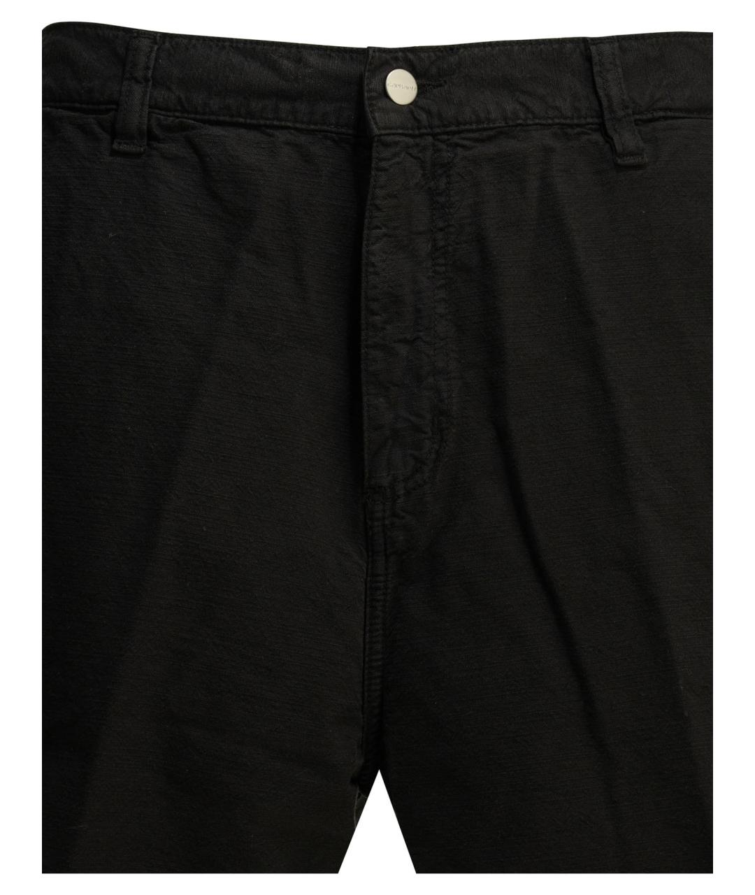 CARHARTT WIP Черные хлопковые шорты, фото 3