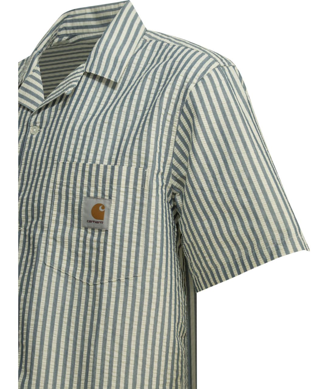 CARHARTT WIP Хлопковая кэжуал рубашка, фото 4