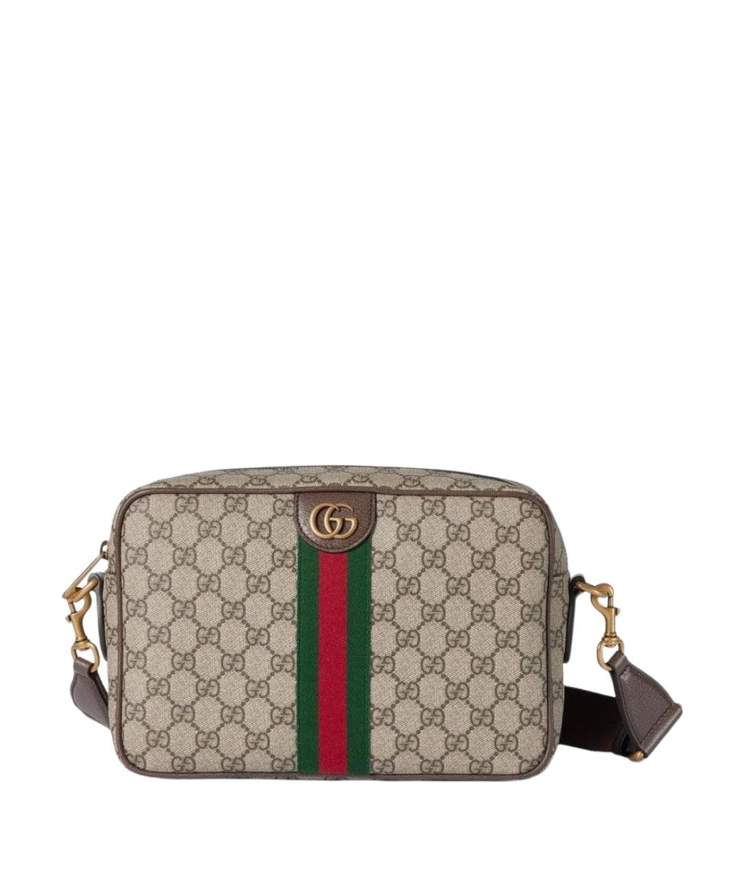GUCCI Бежевая сумка на плечо, фото 1