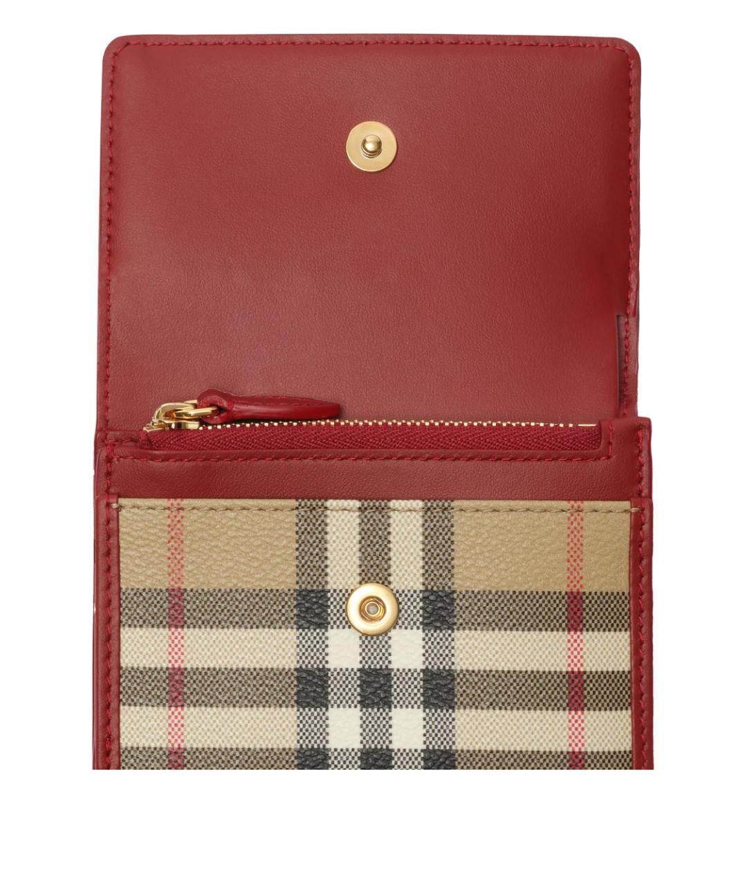 BURBERRY Бежевый кошелек, фото 3