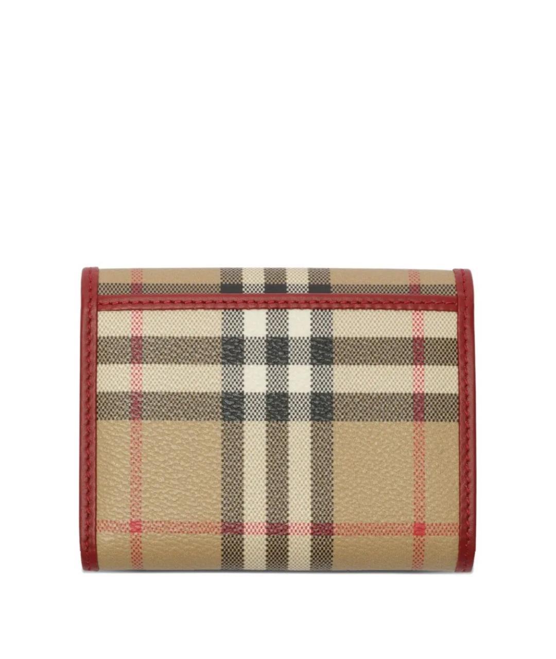 BURBERRY Бежевый кошелек, фото 2