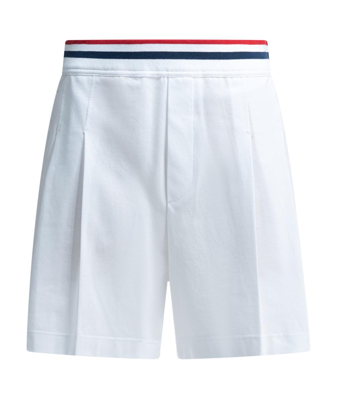 BRUNELLO CUCINELLI Белые хлопковые шорты, фото 1