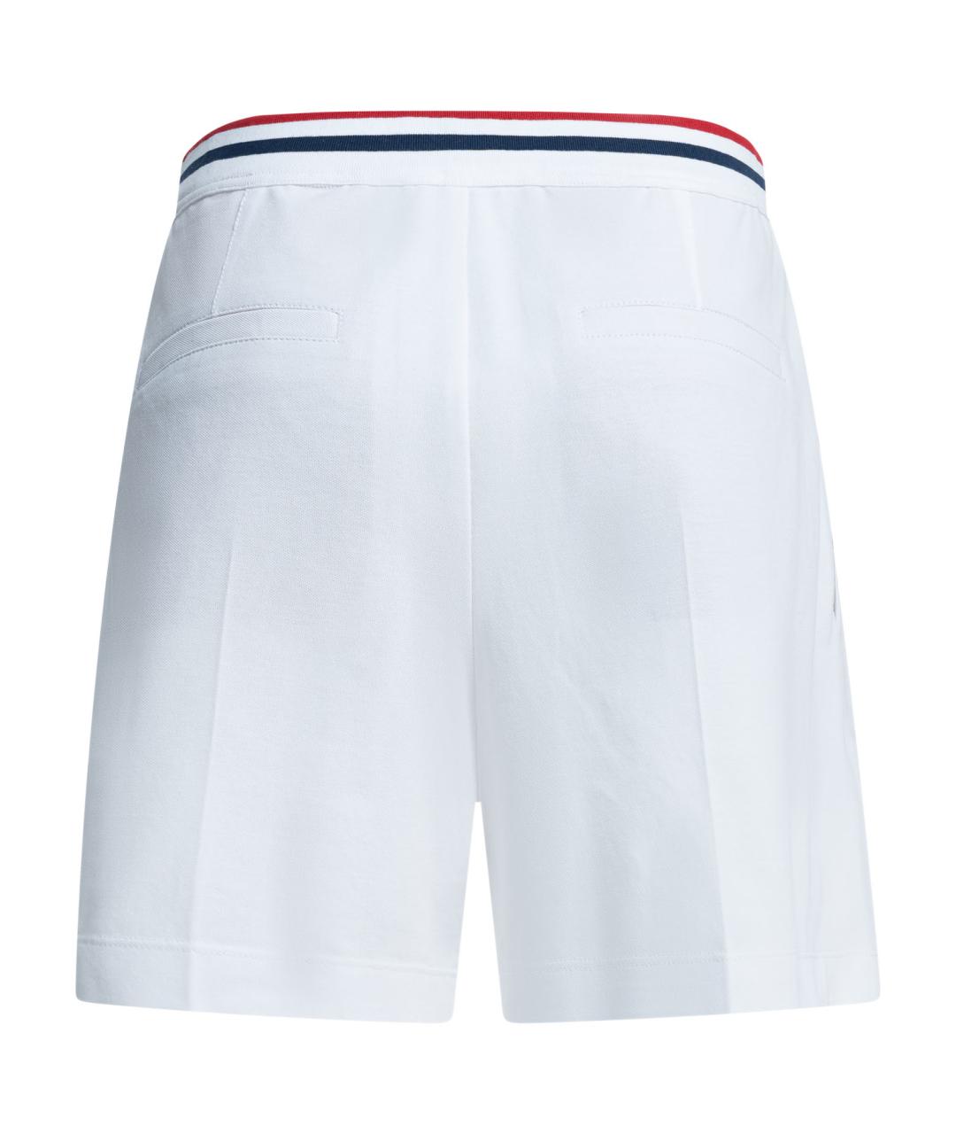 BRUNELLO CUCINELLI Белые хлопковые шорты, фото 2