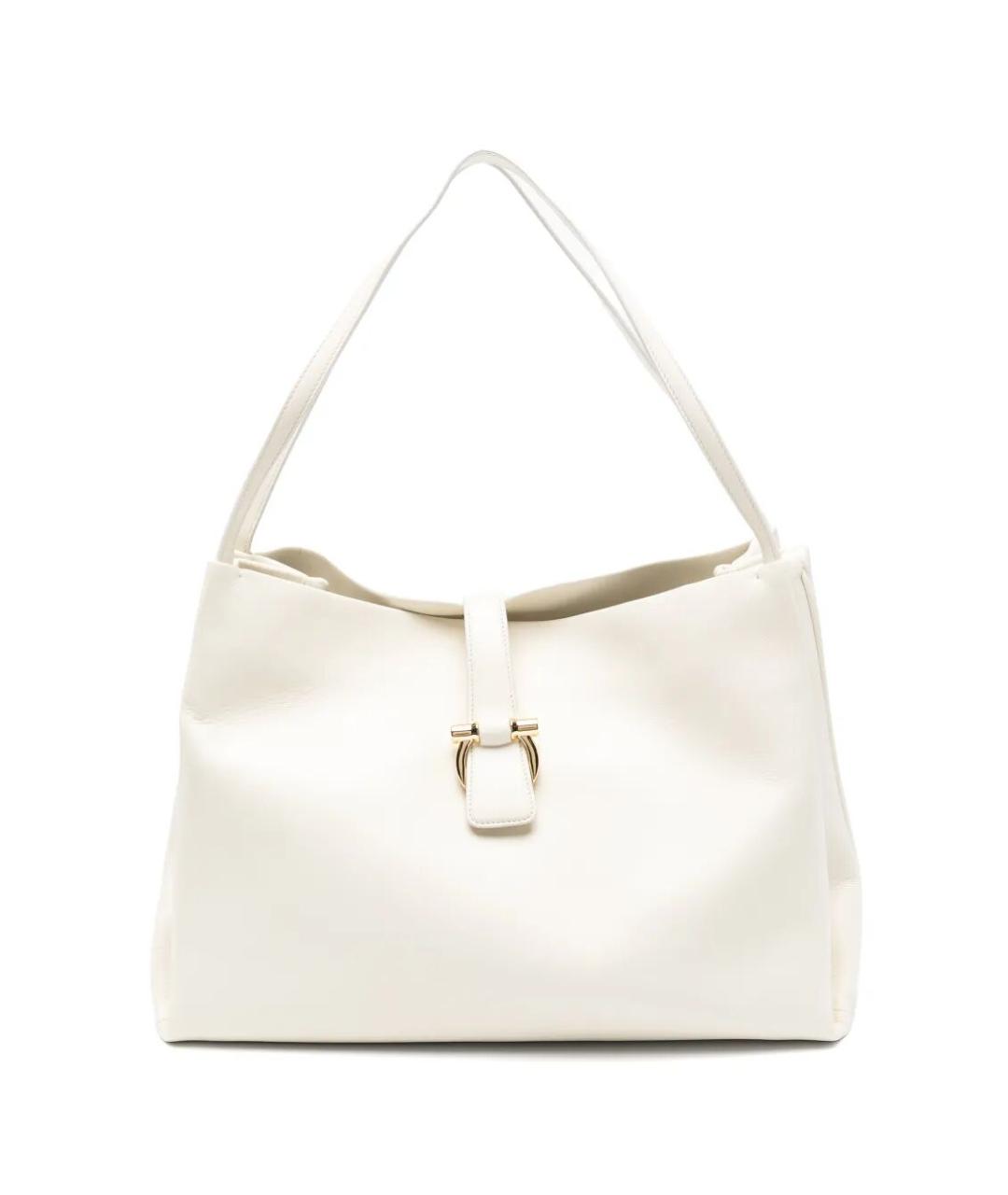 FERRAGAMO Кожаная сумка с короткими ручками, фото 1