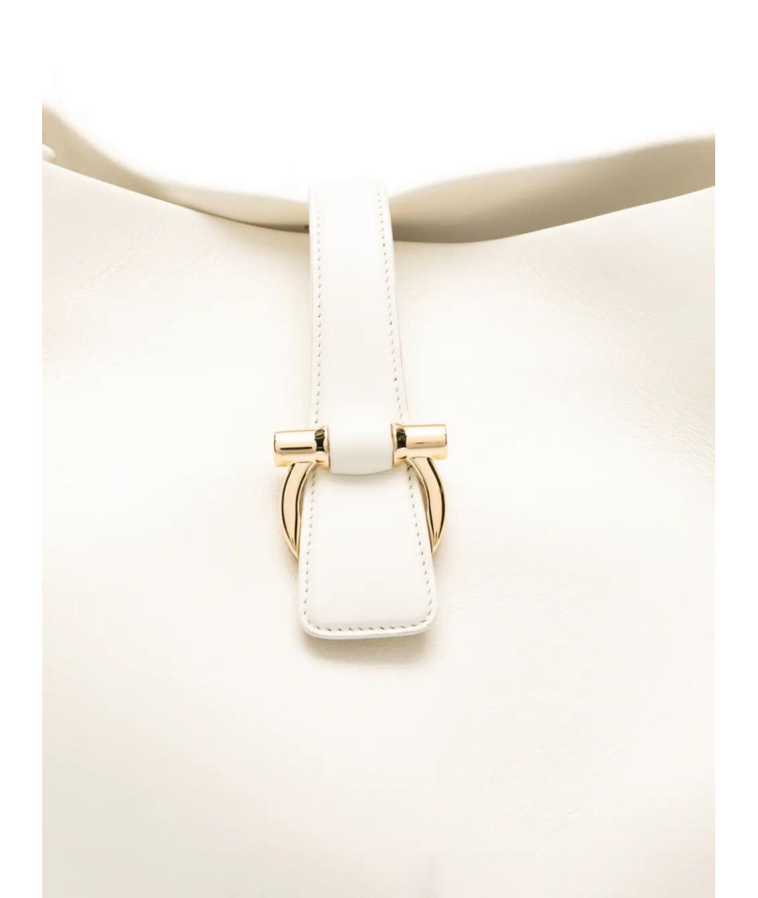 FERRAGAMO Кожаная сумка с короткими ручками, фото 3