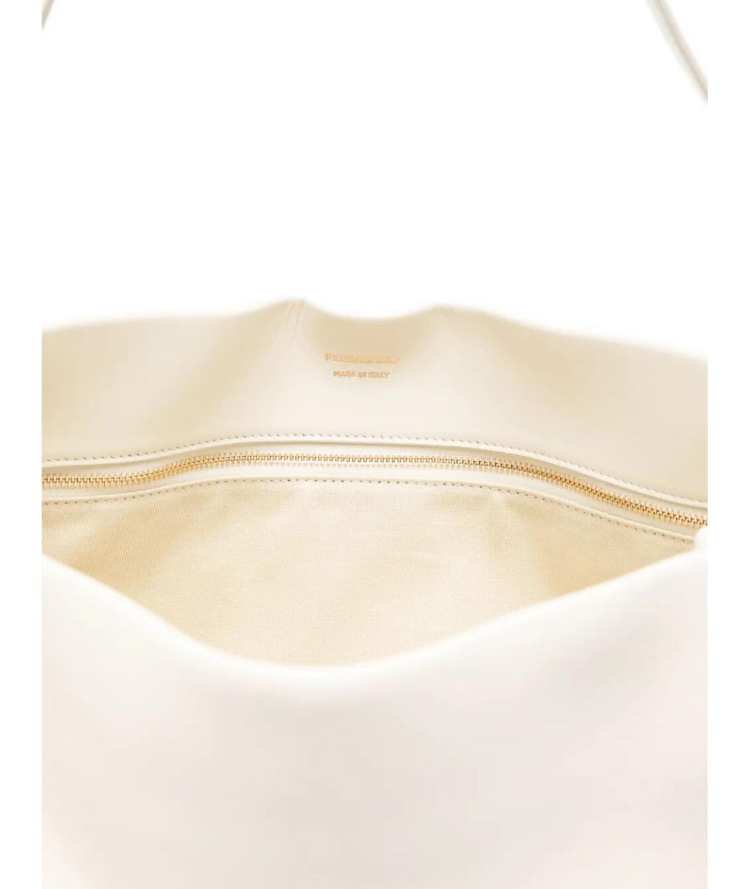 FERRAGAMO Кожаная сумка с короткими ручками, фото 4