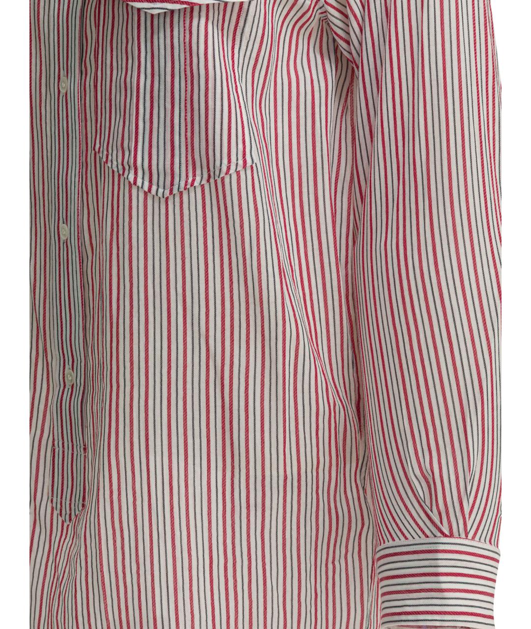 ISABEL MARANT Красное хлопковое повседневное платье, фото 4