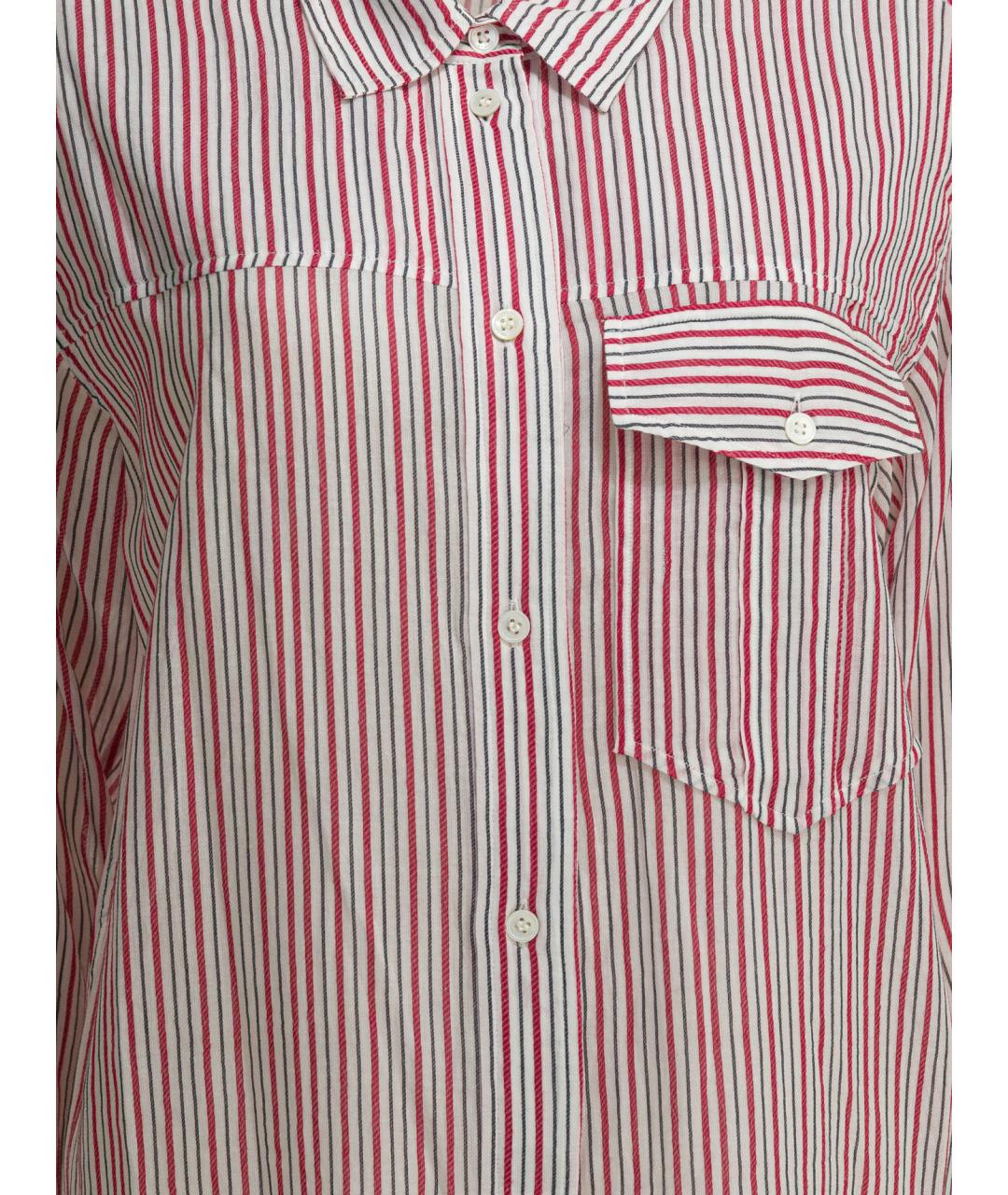 ISABEL MARANT Красное хлопковое повседневное платье, фото 3