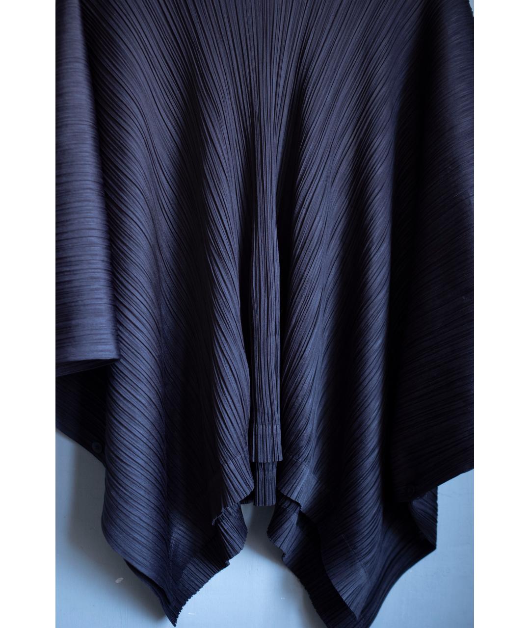 ISSEY MIYAKE Коричневая синтетическая майка, фото 2