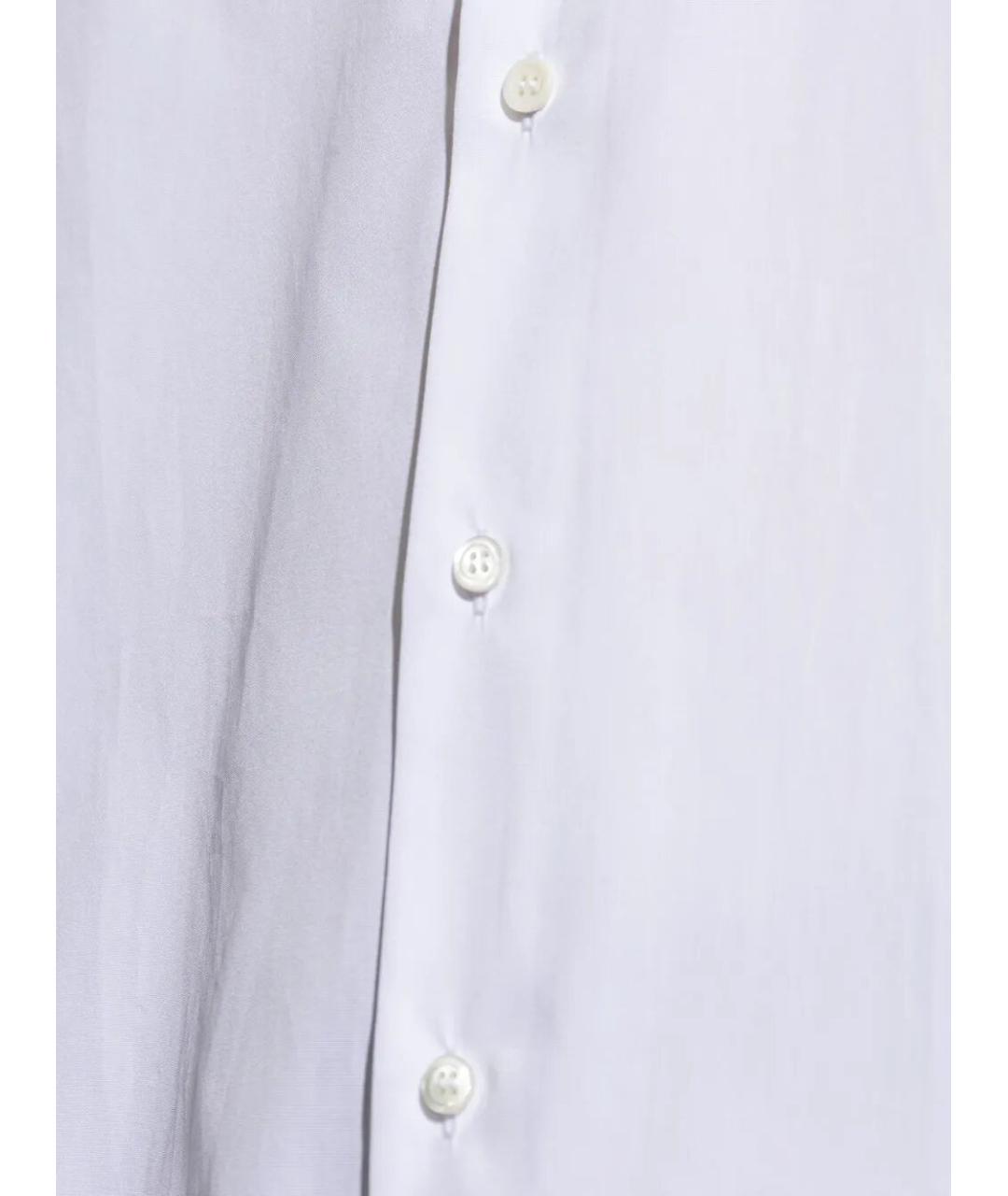 DRIES VAN NOTEN Белая хлопковая классическая рубашка, фото 4