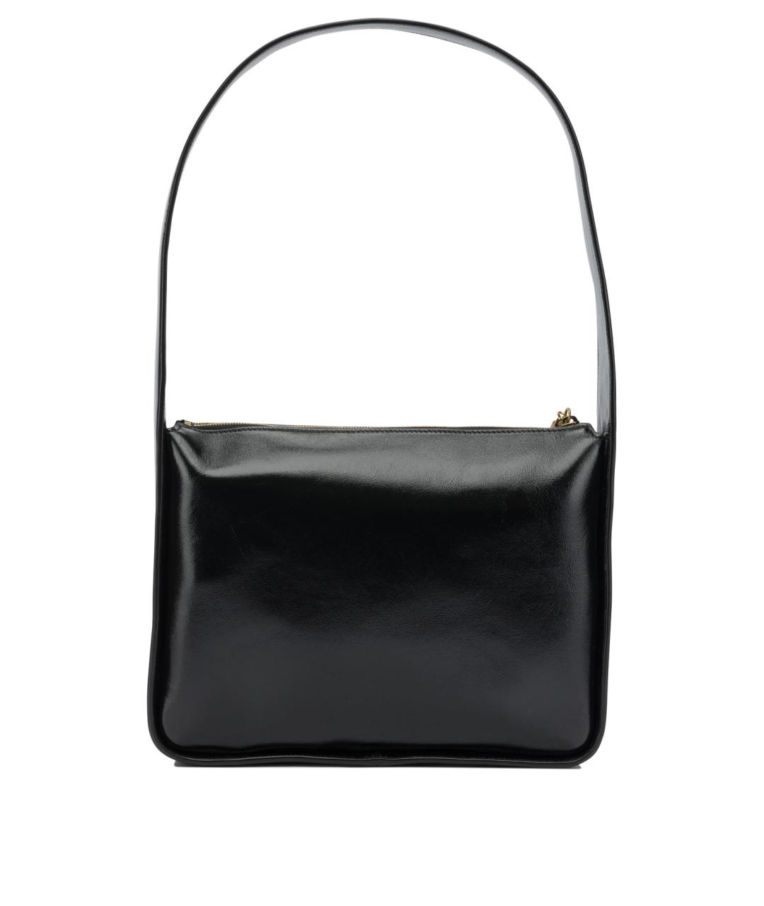 KHAITE Черная кожаная сумка через плечо, фото 3